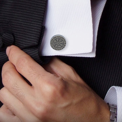 Vegvisir Viking Compass by Cufflinks.com