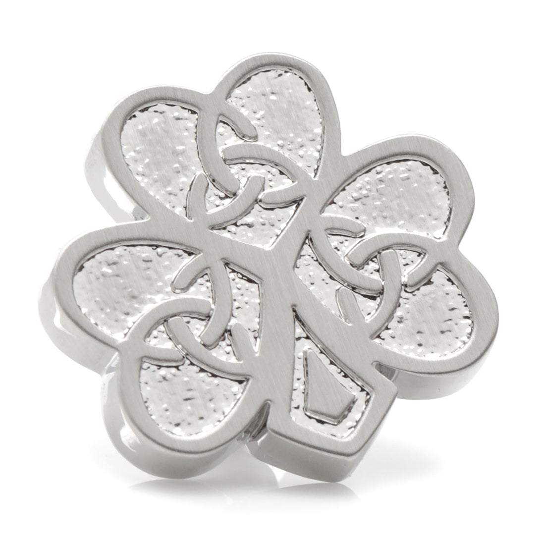 Celtic Knot Shamrock Lapel Pin by Cufflinks.com