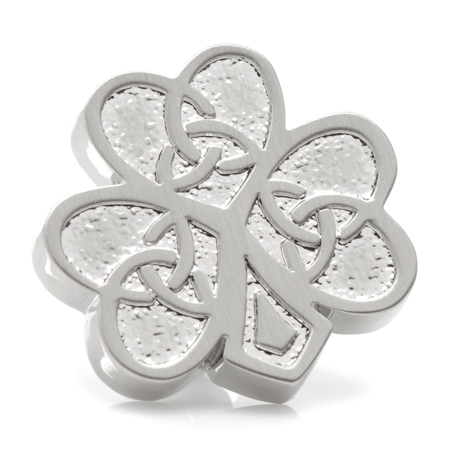 Celtic Knot Shamrock Lapel Pin by Cufflinks.com