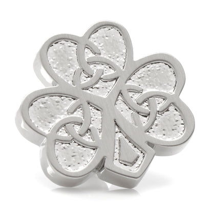 Celtic Knot Shamrock Lapel Pin by Cufflinks.com