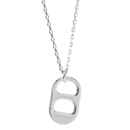 Diet Coke Tab Silver Necklace by Cufflinks.com