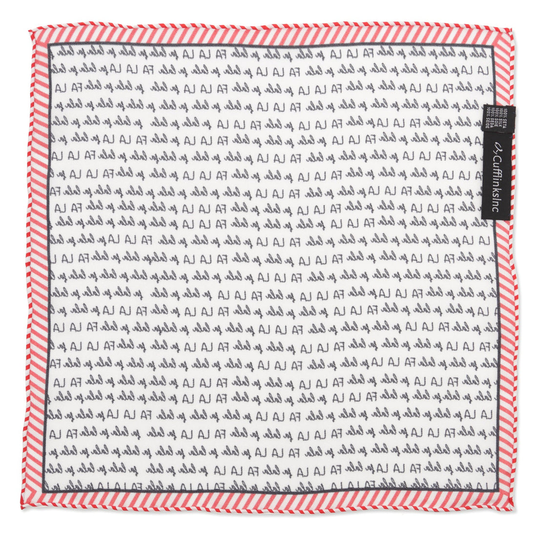 Fa La La Holiday Pocket Square by Cufflinks.com