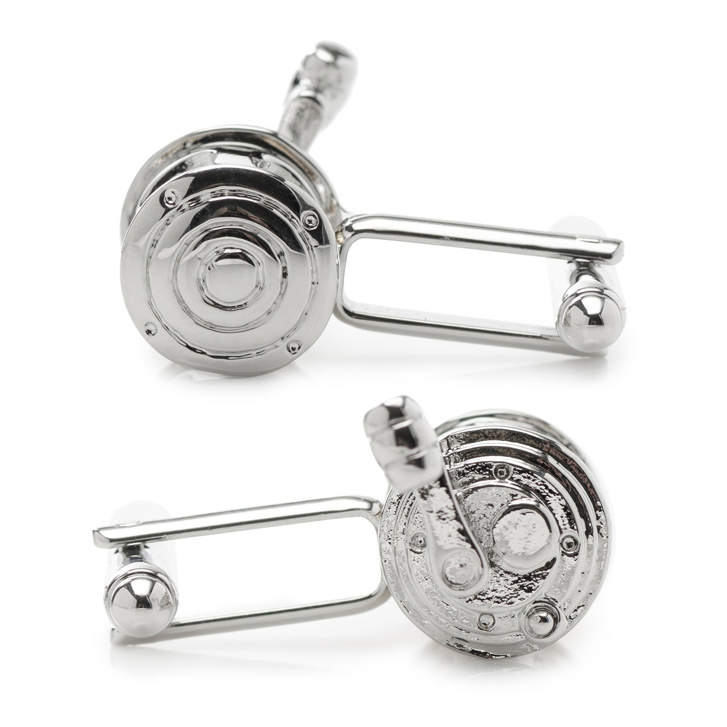 Fishing Reel Cufflinks by Cufflinks.com