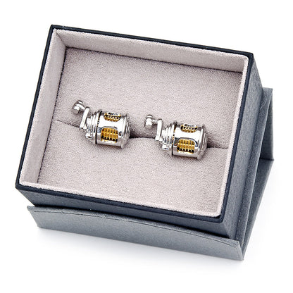 Fishing Reel Cufflinks by Cufflinks.com