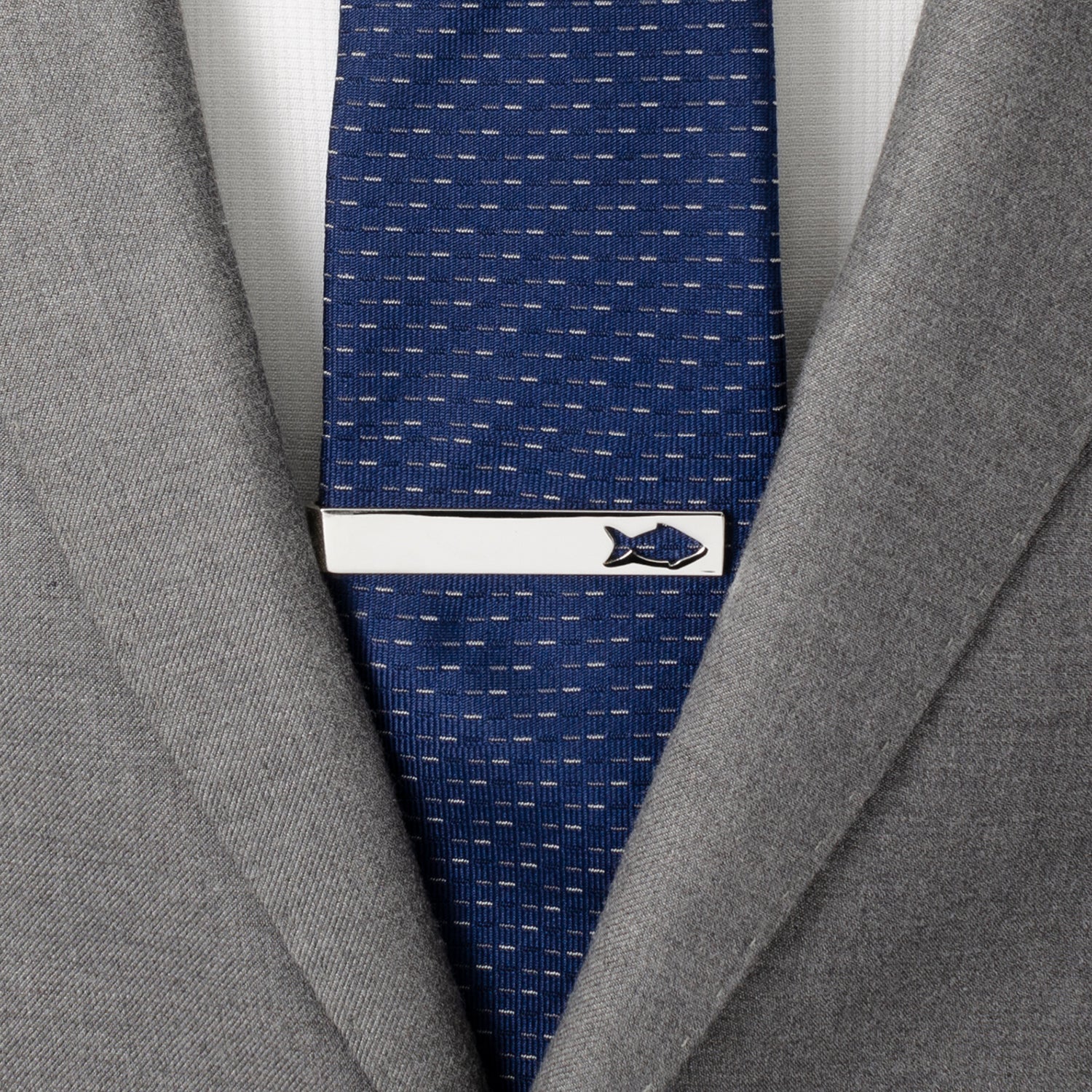 Fishing Cut-Out Hidden Message Tie Bar by Cufflinks.com