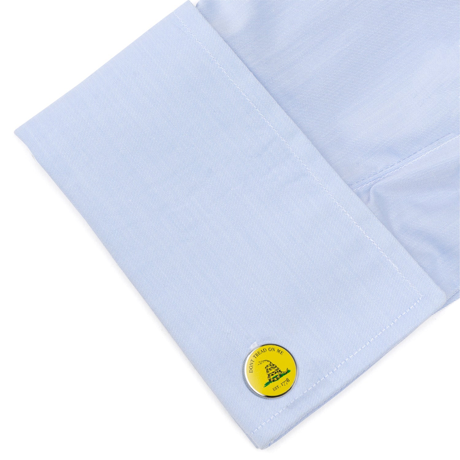 Gadsden Flag Cufflinks by Cufflinks.com