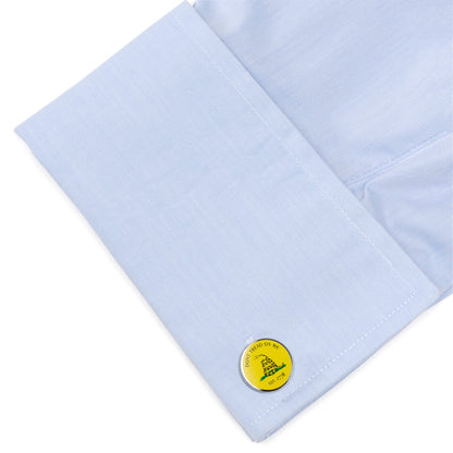 Gadsden Flag Cufflinks by Cufflinks.com