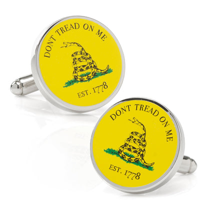 Gadsden Flag Cufflinks by Cufflinks.com