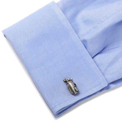 Golf Bag Cufflinks by Cufflinks.com