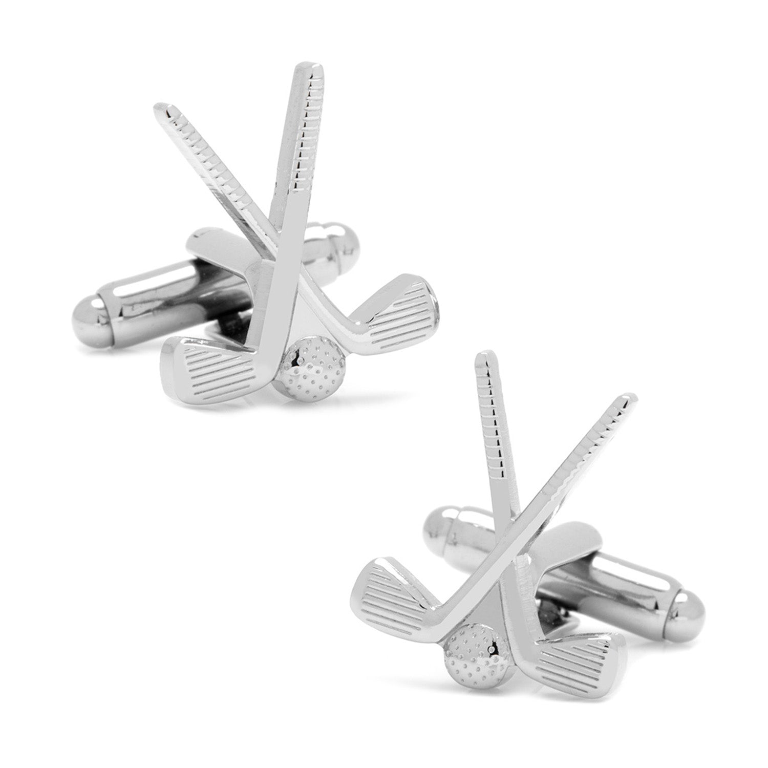 Golf Clubs Cufflinks by Cufflinks.com
