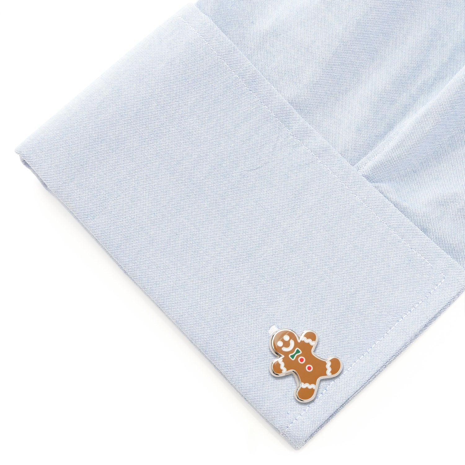 Gingerbread Cufflinks by Cufflinks.com