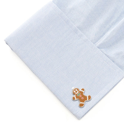Gingerbread Cufflinks by Cufflinks.com