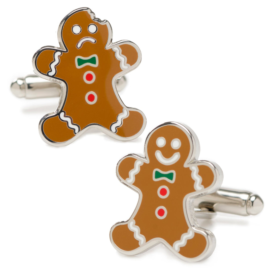 Gingerbread Cufflinks by Cufflinks.com