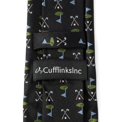 Golf Course Black Silk Men&