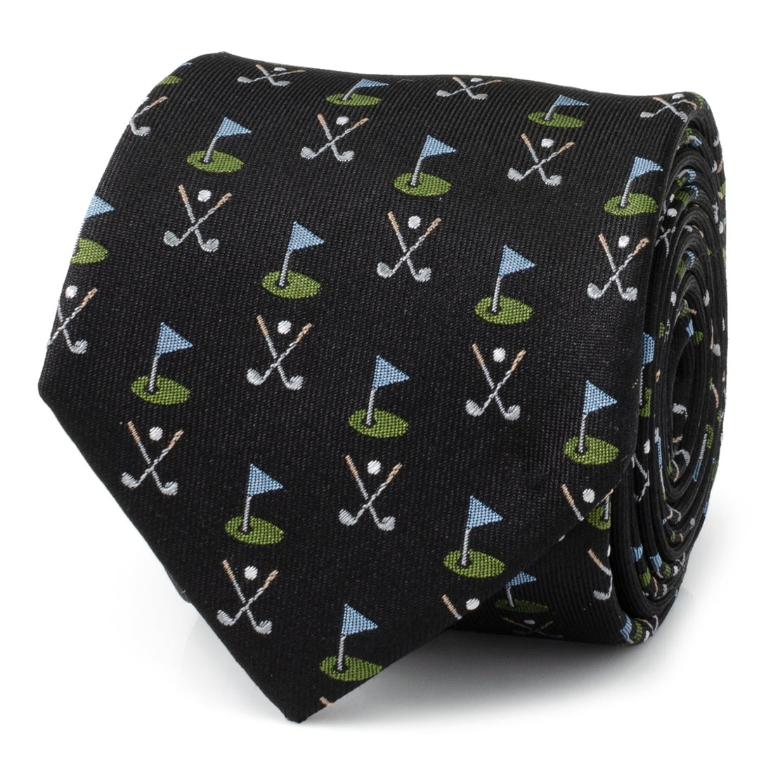 Golf Course Black Silk Men&