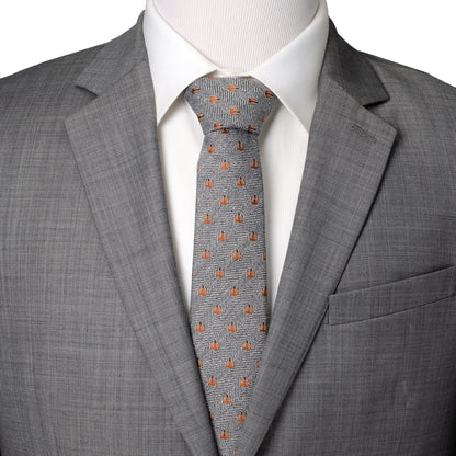 Holiday Pumpkin Herringbone Tie by Cufflinks.com
