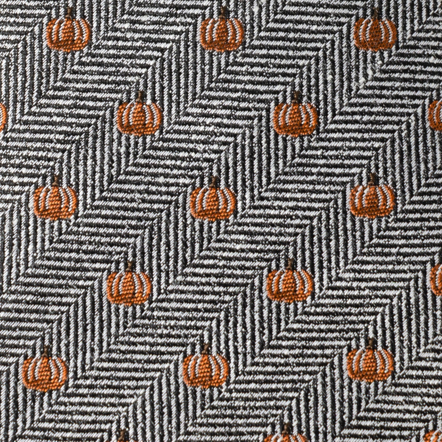 Holiday Pumpkin Herringbone Tie by Cufflinks.com