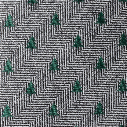 Holiday Tree Herringbone Tie by Cufflinks.com
