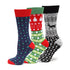 Holiday Sock 3 Pack Gift Set by Cufflinks.com