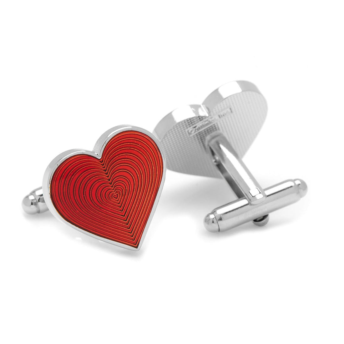 Red Heart Cufflinks by Cufflinks.com