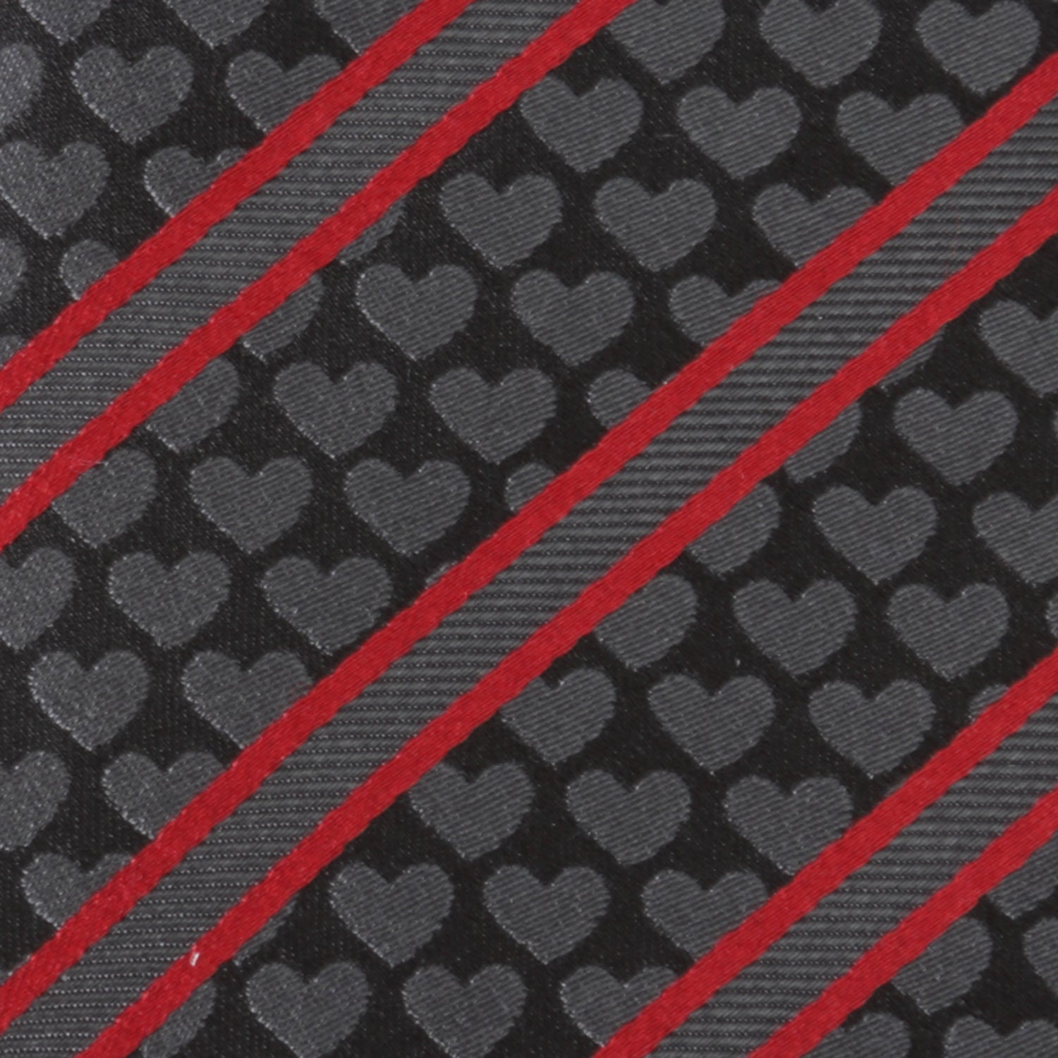 Black Heart Striped Men&