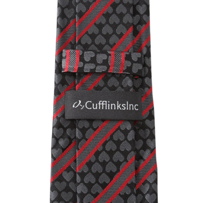 Black Heart Striped Men&