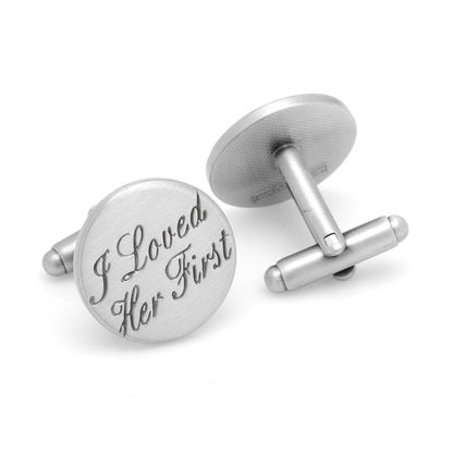 Wedding Series I Loved Her First Cufflinks by Cufflinks.com