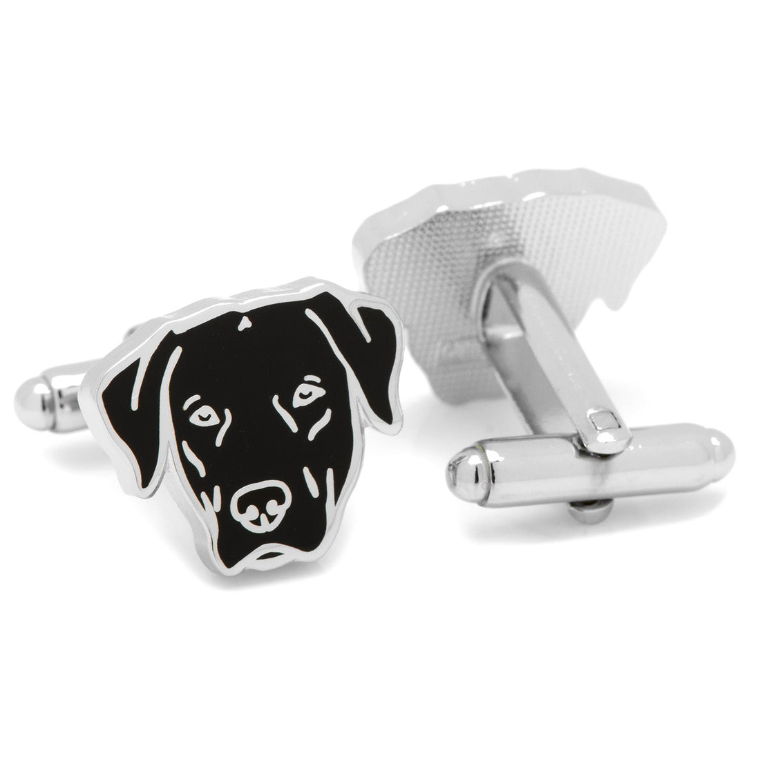 Black Labrador Cufflinks by Cufflinks.com