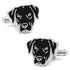 Black Labrador Cufflinks by Cufflinks.com
