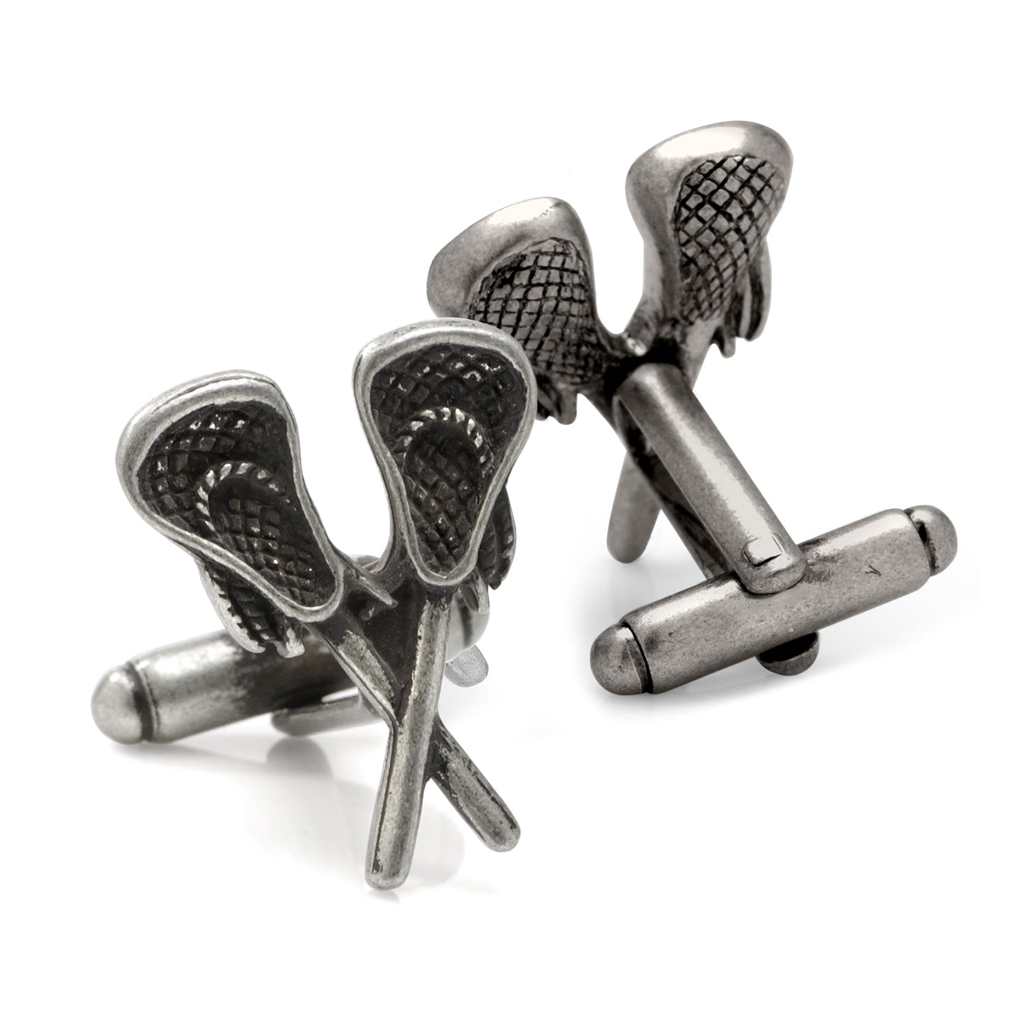 Lacrosse Sticks Cufflinks by Cufflinks.com