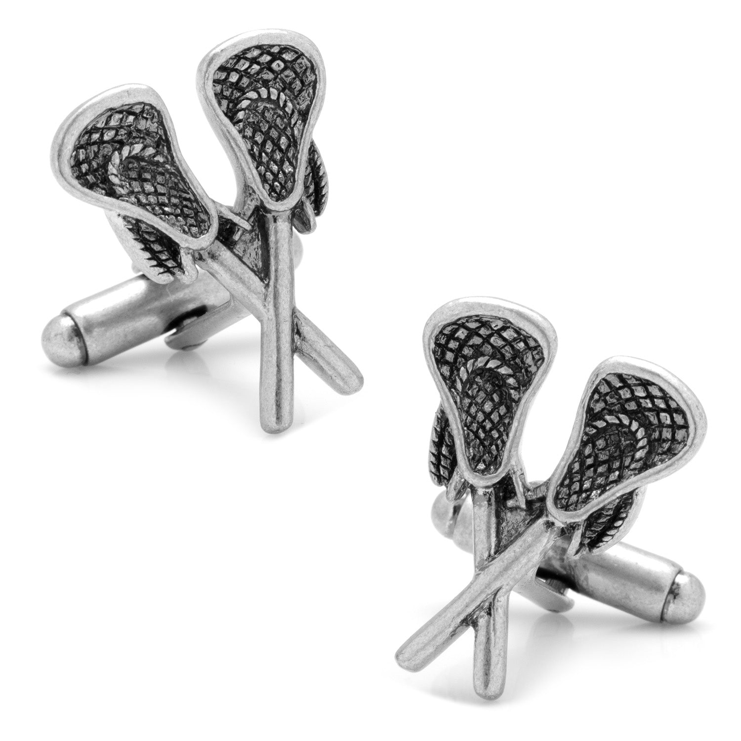 Lacrosse Sticks Cufflinks by Cufflinks.com