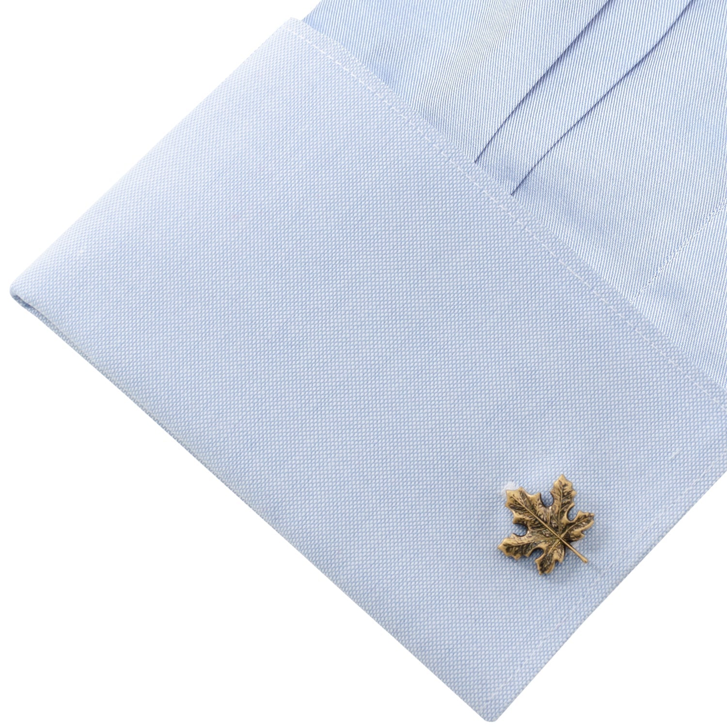 Maple Leaf 3D Cufflinks by Cufflinks.com