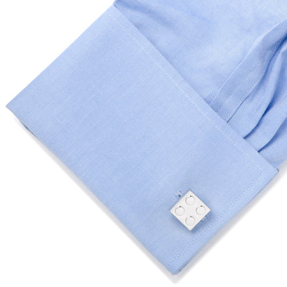 Silver Building Block Cufflinks by Cufflinks.com