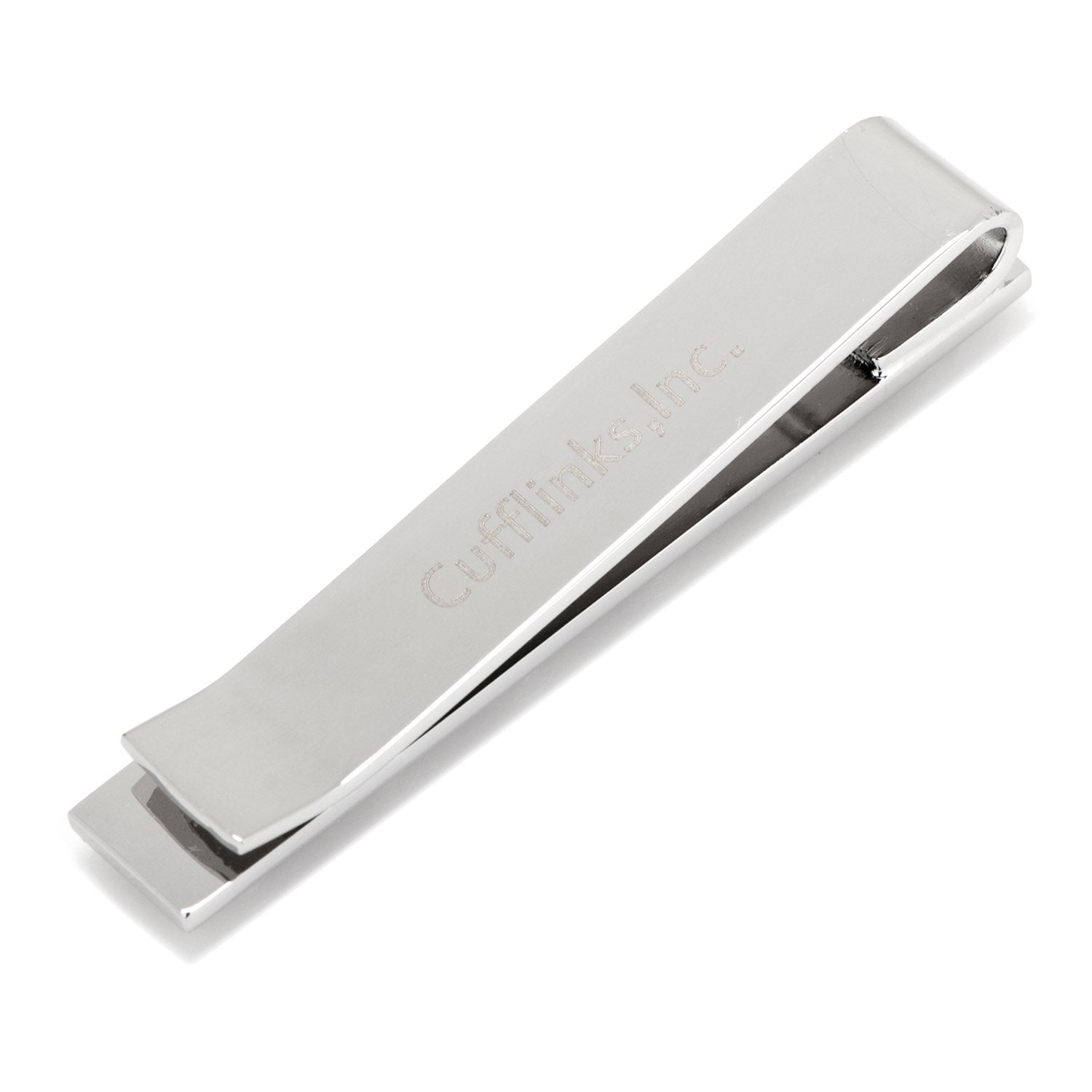 Silver Building Block Tie Bar by Cufflinks.com