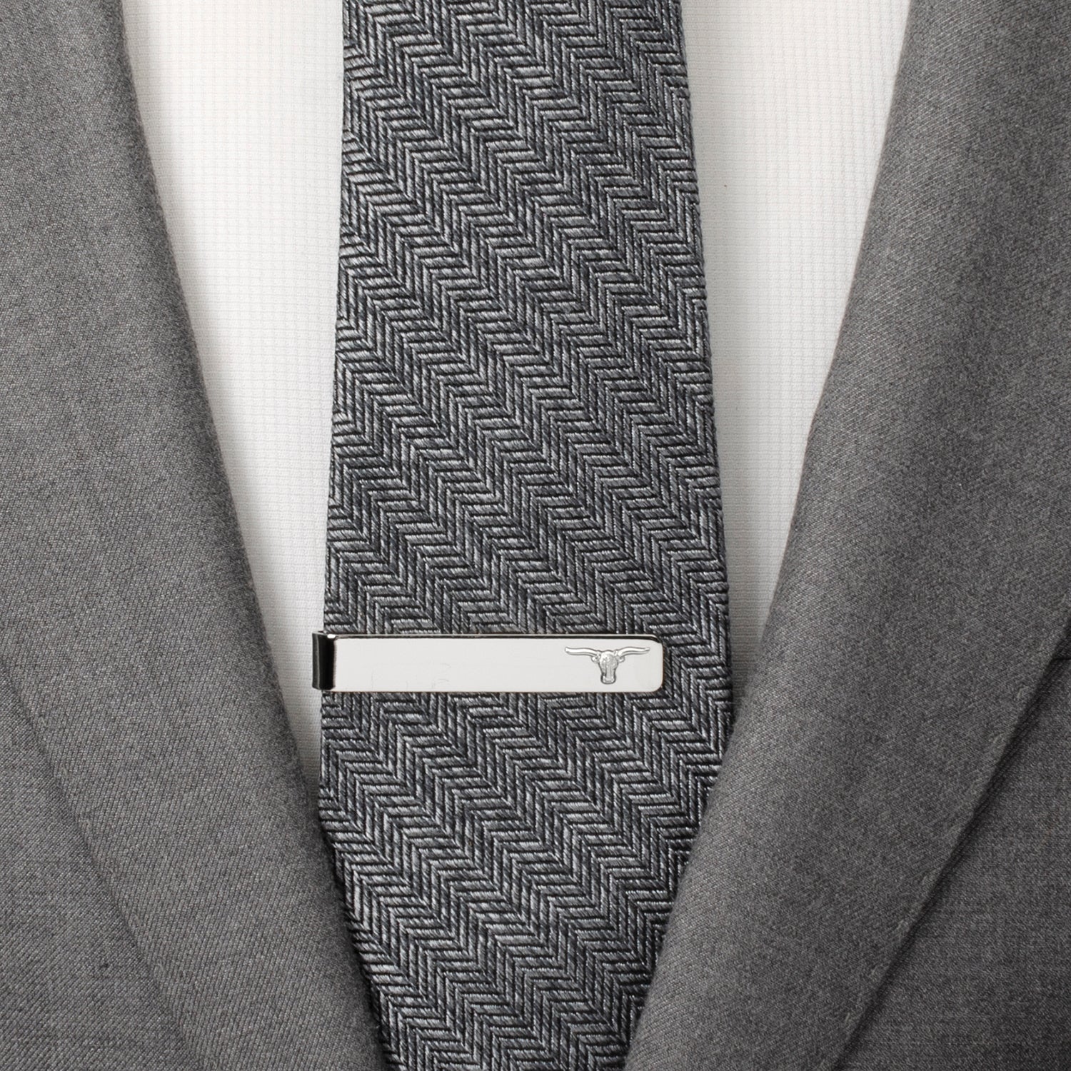 Longhorn Tie Bar by Cufflinks.com