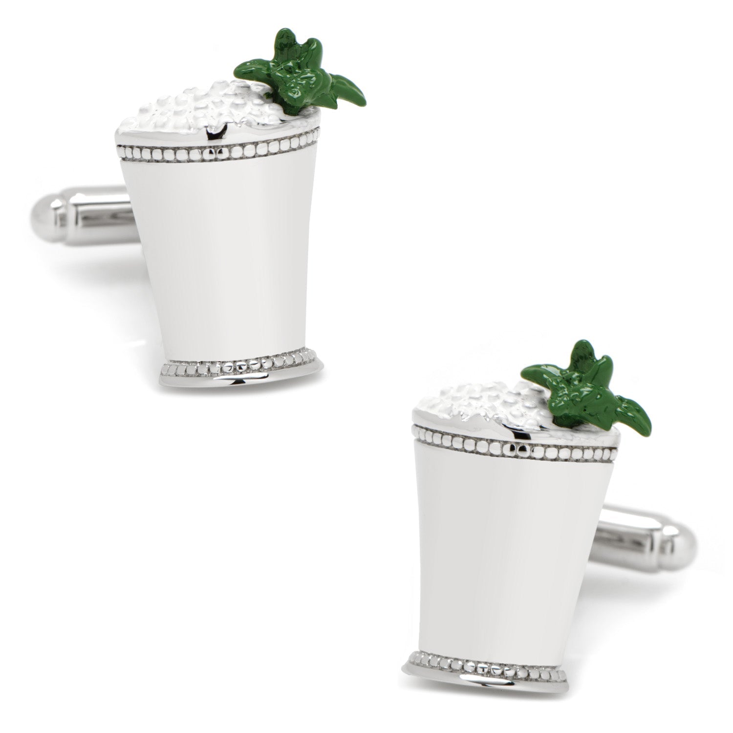 Mint Julep Cufflinks by Cufflinks.com