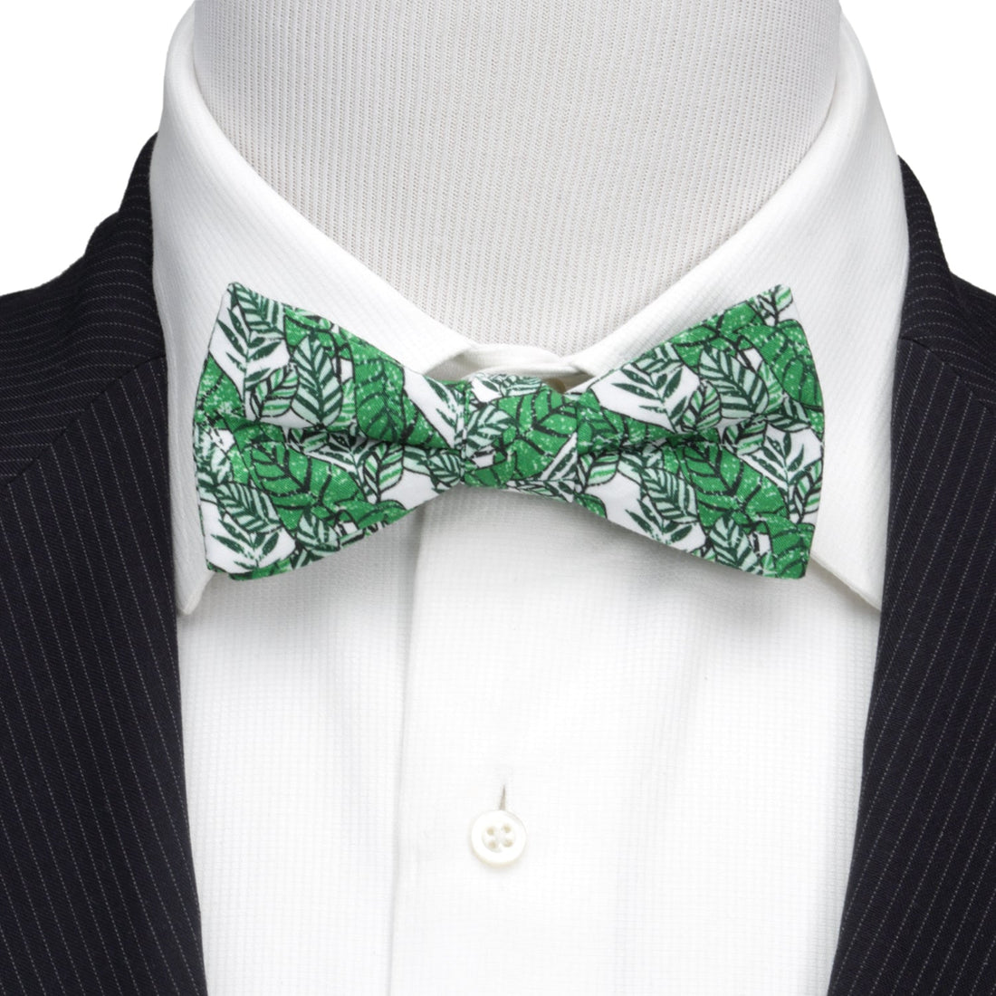 Palm Leaf Men’s Bow Tie by Cufflinks.com