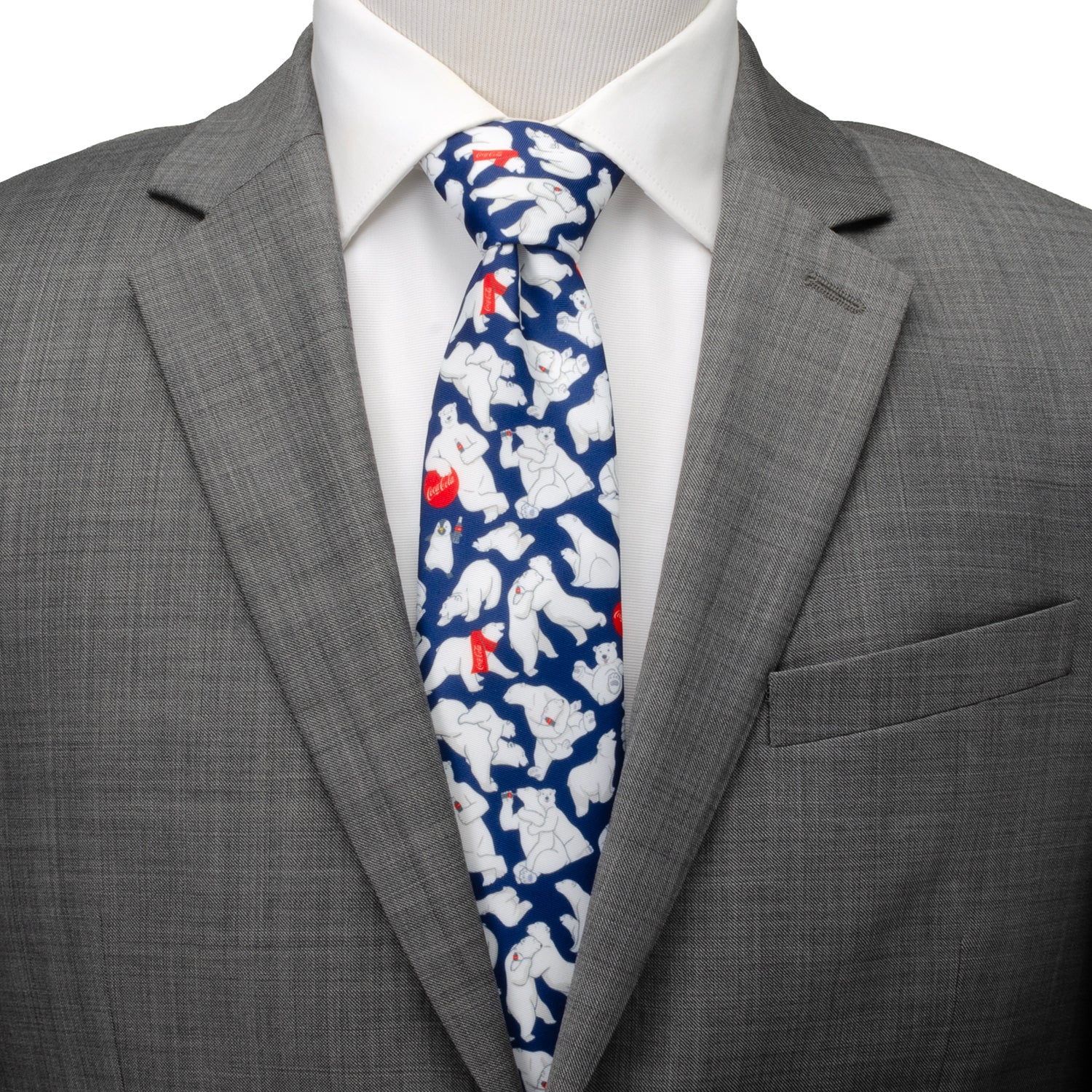 Coca-Cola Polar Bear Navy Blue Men&