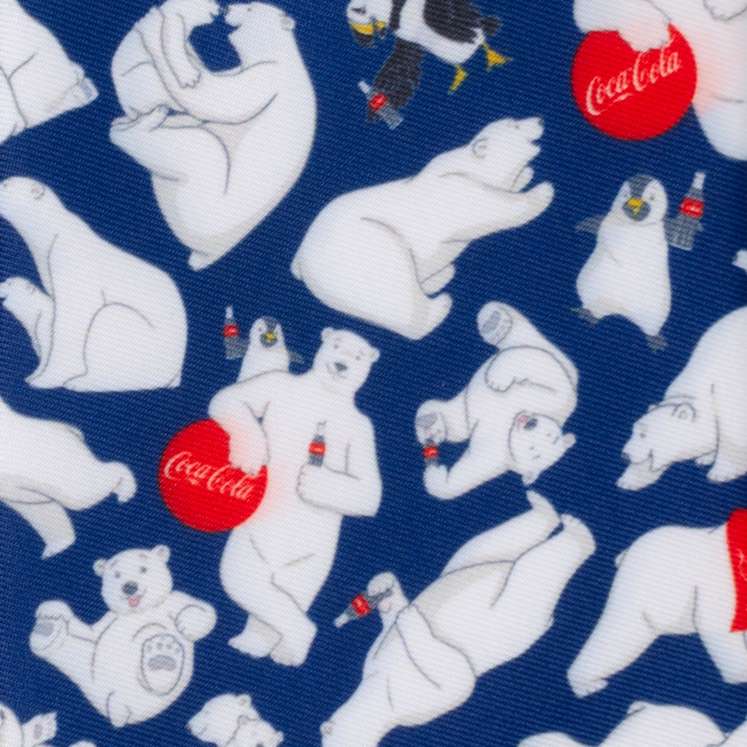 Coca-Cola Polar Bear Navy Blue Men&