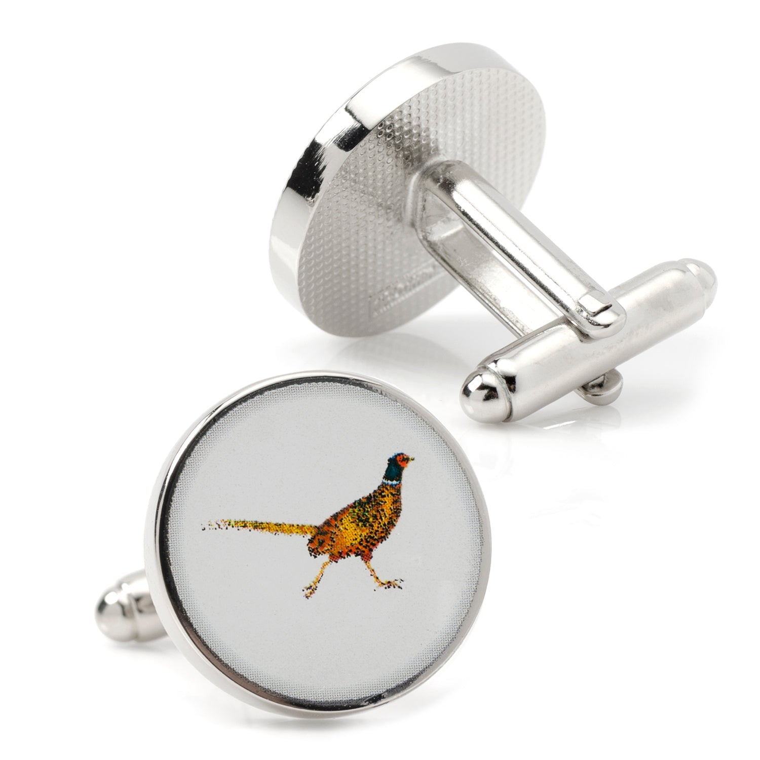 Pheasant Bird Cufflinks by Cufflinks.com