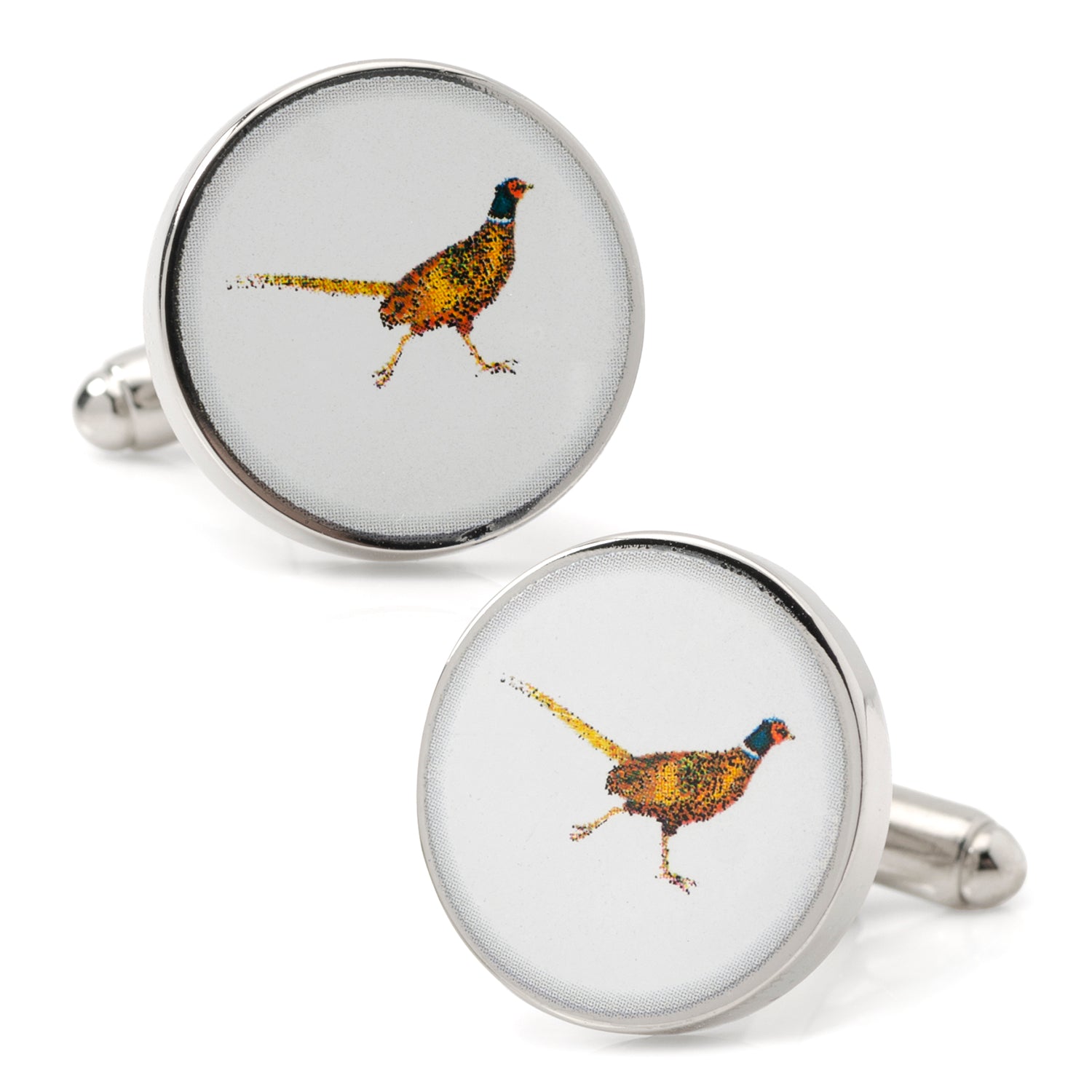 Pheasant Bird Cufflinks by Cufflinks.com