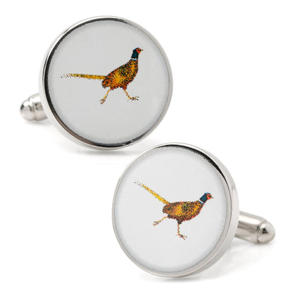 Pheasant Bird Cufflinks by Cufflinks.com