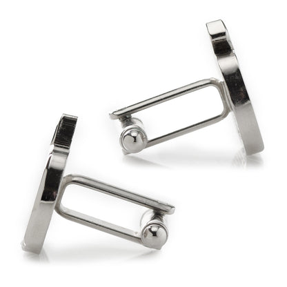 Pumpkin Enamel Cufflinks by Cufflinks.com