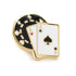 Poker Lapel Pin  DestGlow
