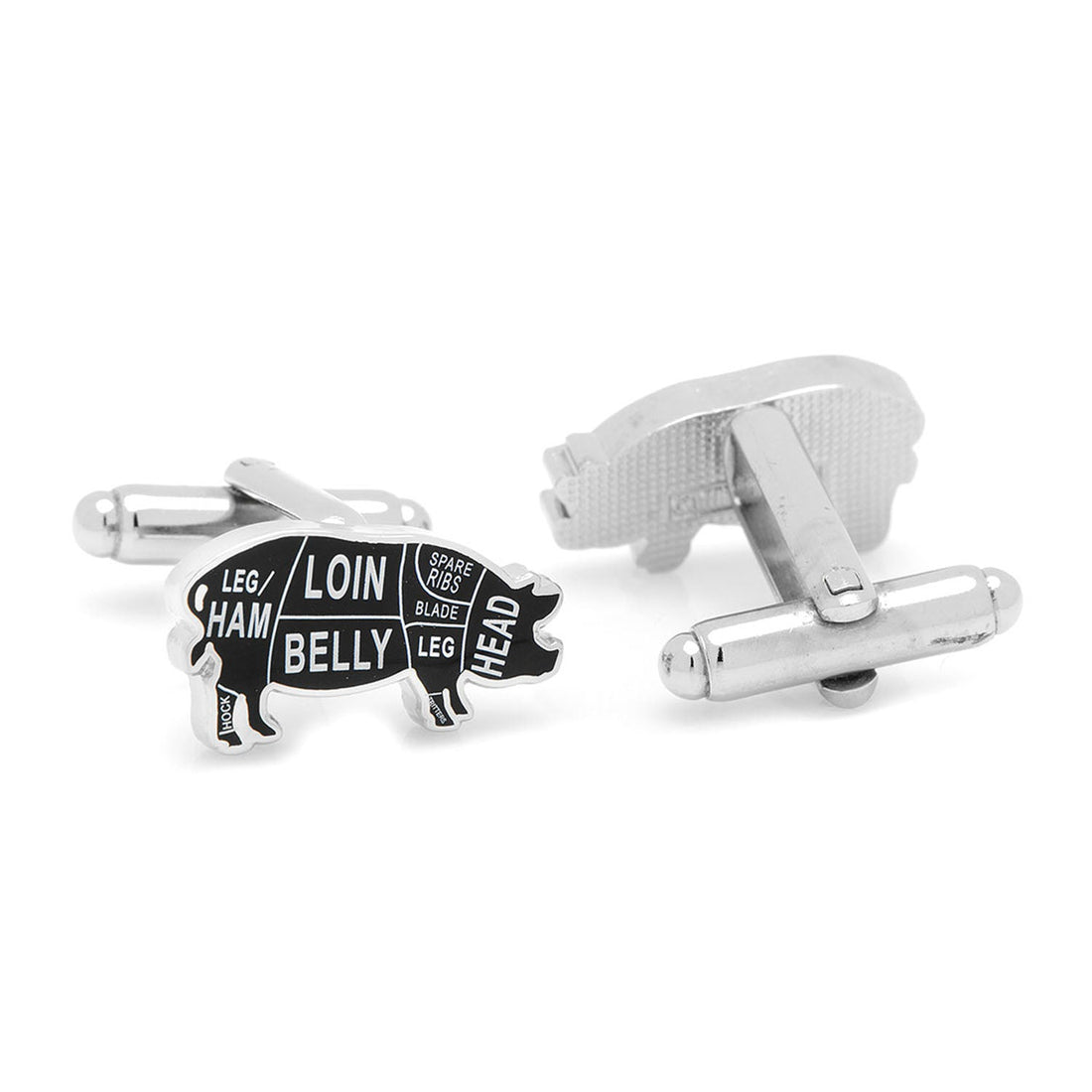 Pork Butcher Cuts Cufflinks by Cufflinks.com