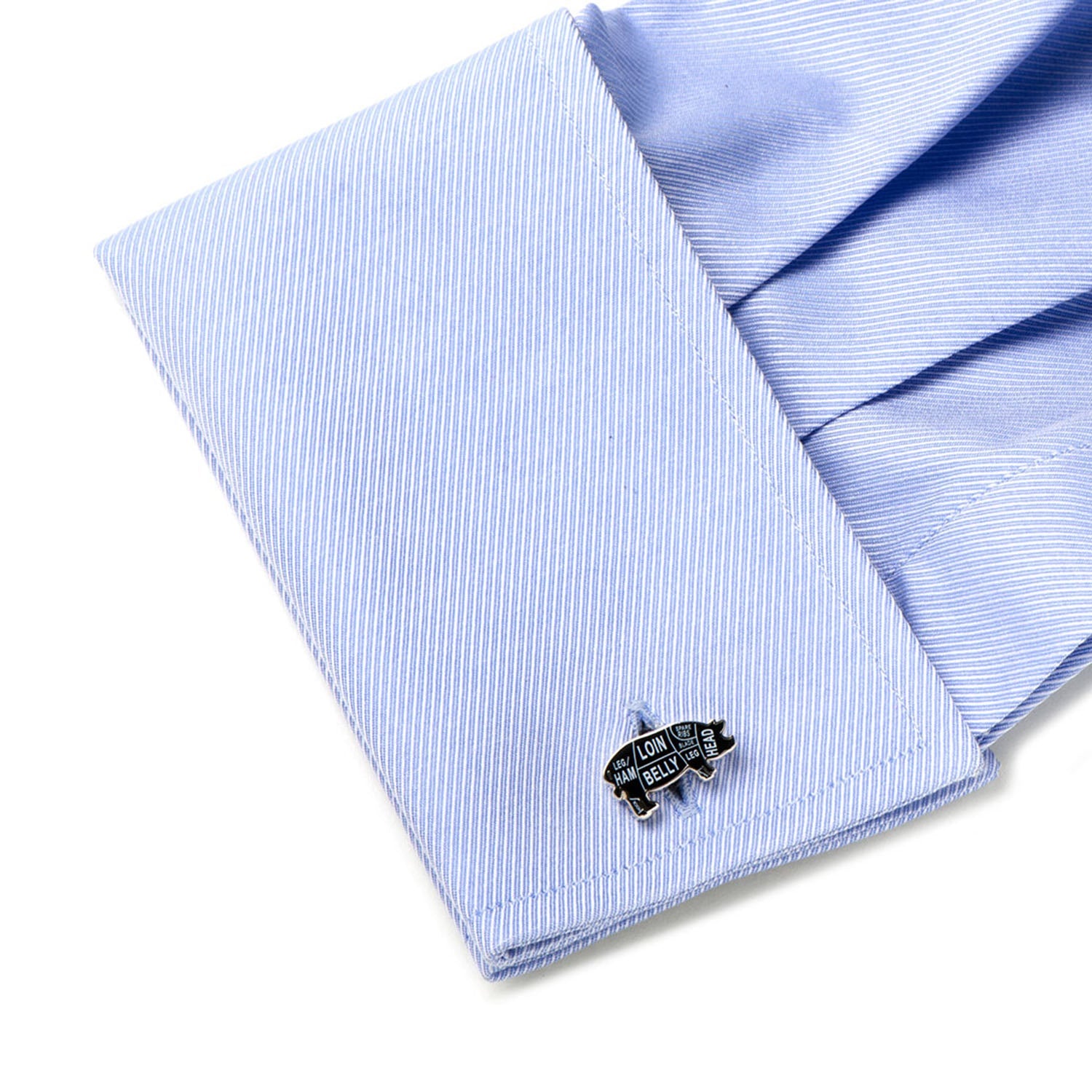 Pork Butcher Cuts Cufflinks by Cufflinks.com