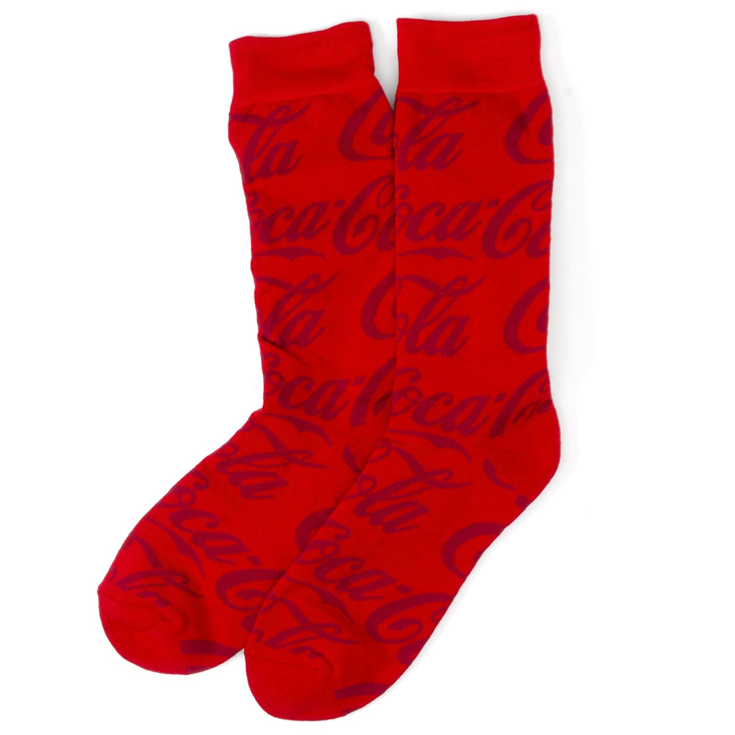 Coca-Cola Red Logo Dress Socks by Cufflinks.com