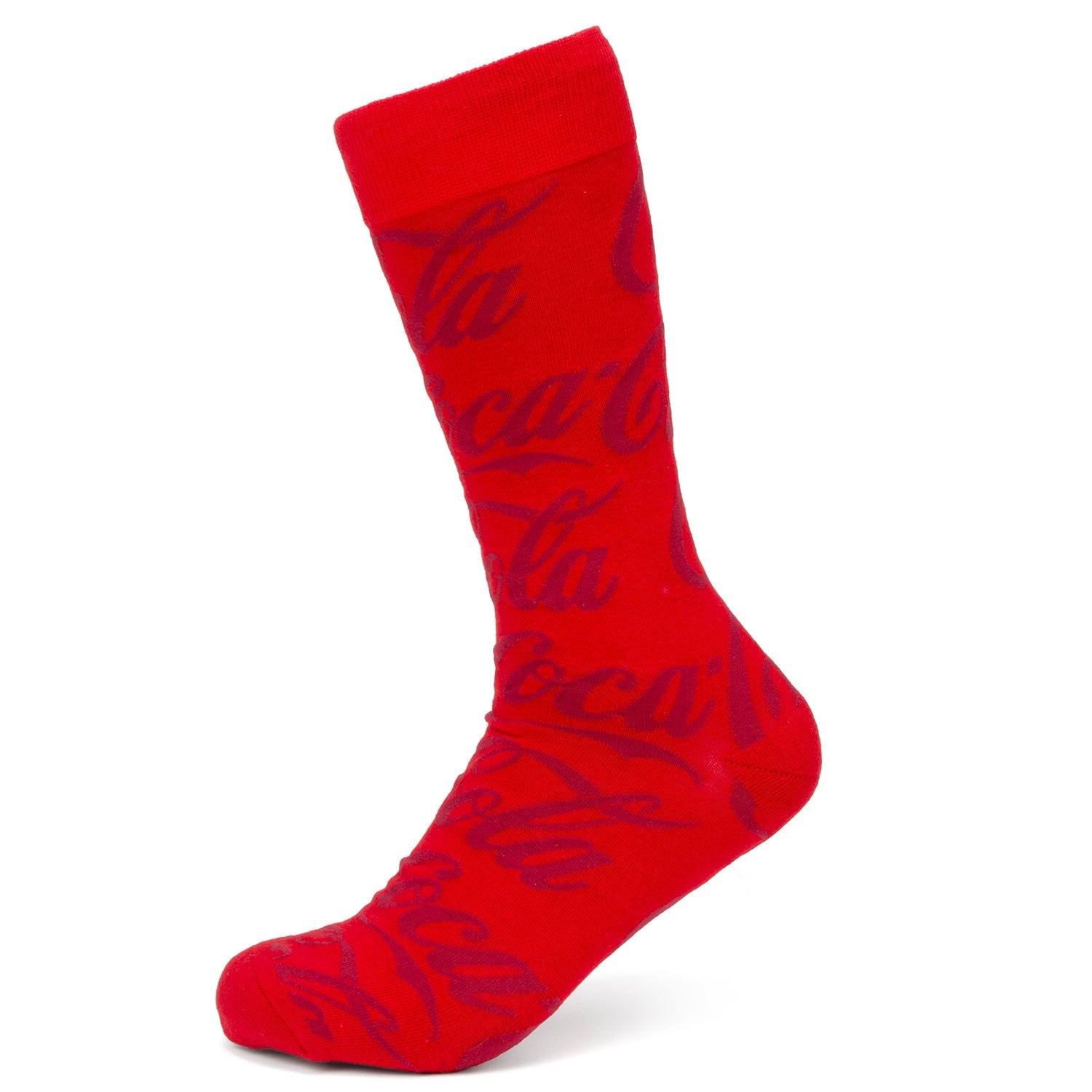 Coca-Cola Red Logo Dress Socks by Cufflinks.com