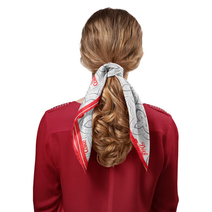Diet Coke Satin Grey Scarf by Cufflinks.com