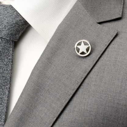 Lone Star Lapel Pin by Cufflinks.com